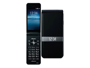 Fujitsu F-05G BLACK DOCOMO ARROWS KEITAI Factory Unlocked Flip Phone JAPAN new - Picture 1 of 6
