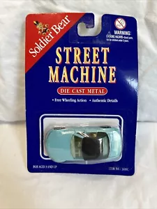 Soldat Bär Straßenmaschine YAT MING Diecast Metall blau aqua BMW Roadster - Bild 1 von 6