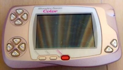 BANDAI Wonder Swan Console Color pearl pink Tested Japan Free Shipping - Image 1 of 4