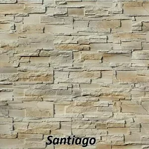 SAMPLE - Exterior Stacked Stone, Split Face Stone, Stone Feature Wall, Splitface - Picture 1 of 9