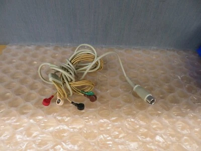 Zoll 5-Lead Snap-on ECG EKG Cable 6 Pin Zoll E R M Series 9500-0522 #17738 - Image 1 of 4