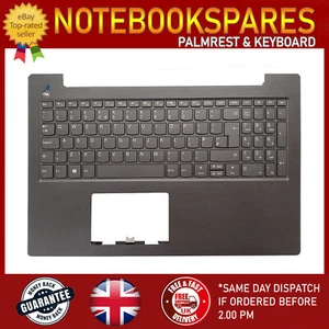 For Lenovo V130-15IKB 81HN Laptop Grey Palmrest with Keyboard UK - Afbeelding 1 van 5