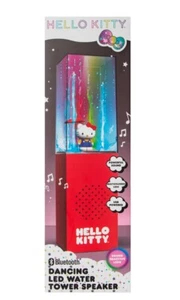 Hello Kitty Bluetooth Dancing LED Water Tower Speaker Led Lights by Sanrio NIB - Picture 1 of 13