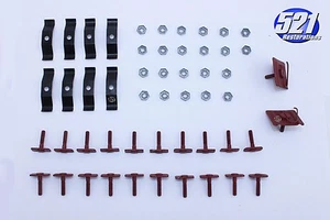 Grill Trim Mounting Clip Clips Fastener Kit Set Fits 69 1969 Dodge Charger Mopar - Picture 1 of 1
