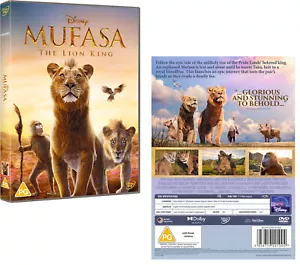 MUFASA: THE LION KING (2024): Disney, Computer Animation - NEW Eu RgFree DVD sp - Picture 1 of 1