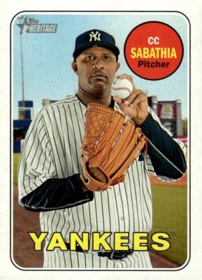 2018 Topps Heritage #248 CC Sabathia - Image 1 of 2