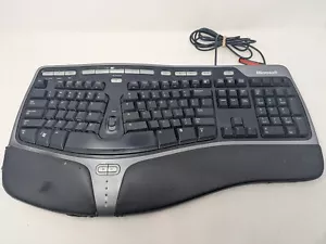 Microsoft Natural Ergonomic Keyboard 4000 v1.0 KU-0462 Model 1048 USB Wired - Bild 1 von 8