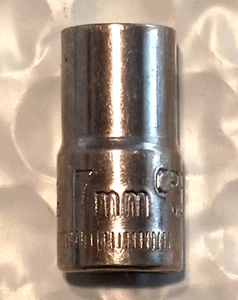 CRAFTSMAN TOOLS USA G243503, 1/4" DRIVE, 7MM. SOCKET, SHALLOW, 6 POINT. - Bild 1 von 8
