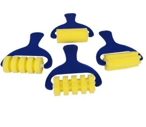 The 4Pcs/set Sponge Painting Brush Art Graffiti Paint Roller Kids Toys - Picture 1 of 2