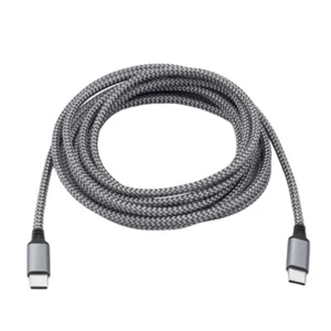 PD60W USB C To Type C Cable PD60W Charging High Speed Data Nylon Braided Cable - Zdjęcie 1 z 15