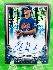 Colin Houck (AU) - 2024 Bowman Sterling - AUTO New York METS #PA-CH - Picture 1 of 11