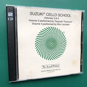 Tsuyoshi Tsutsumi SUZUKI CELLO SCHOOL 3 & 4 Classical 2x CD Seizo Azuma USA RARE - Picture 1 of 9