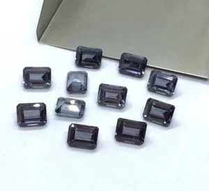 Octagon Alexandrite Synthetic Nano Crystal Faceted Gemstone Size 4x6mm to12x14mm - Picture 1 of 24