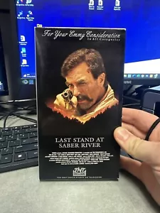for your emmy consideration VHS last stand at saber river **RARE HTF OOP** - Picture 1 of 6