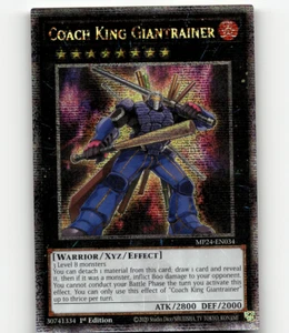 Yugioh Allenatore Re Giantrainer (Rara Segreta Quarto Secolo) - Specchi Duellanti - Foto 1 di 1