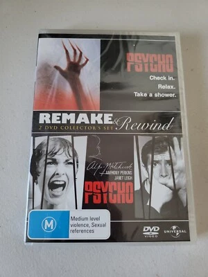 Remake Rewind Psycho 1998/1960 2 DVD Colección Reigion 4 PAL NUEVO Y PRECINTADO Foto 1 de 4
