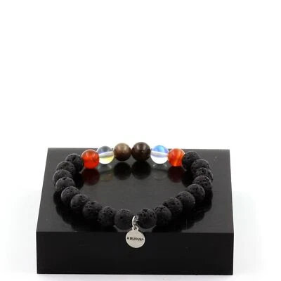 Edelsteine Und Mineralien. Armband Mit Rubinperlen Aus Mogok, Myanmar + Quarz - Bild 1 von 4