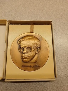 Israel 1974 Jabotinsky "Zion Is Ours" Bronze Medal - Picture 1 of 6