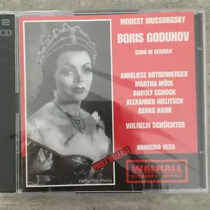MUSSORGSKY: Boris Godunov - Schock/Mödl/Schüchter (2CD Walhall WLCD 0200/OVP) - Foto 1 di 2