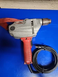 Milwaukee 1/2in Drill 1650-1 WORKS Heavy Duty 6A 120V 450 RPM w Handle - Picture 1 of 15