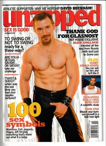 GAY BEEFCAKE MAGAZINE "UNZIPPED OCTOBER  2004" - MALE PHYSIQUE INTEREST - Bild 1 von 6