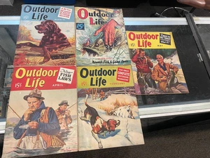 1937-40 OUTDOOR LIFE FARM JOURNAL SPORTS AFIELD GAME NEWS 19 MAGAZINE LOT EX - Picture 1 of 5