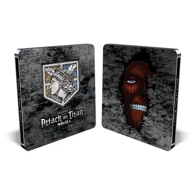 Steelbook Attack on Titan: Season 1 Complete (Blu-ray) New - Image 1 of 4