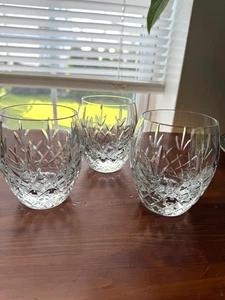 Juego de 3 vasos de agua Waterford Plaza Lismore Araglin Laurent no estoy seguro - Imagen 1 de 9