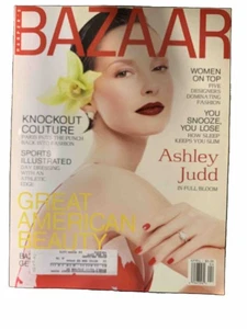 HARPER'S BAZAAR USA - APRIL 2001 - ASHLEY JUDD - COCO CHANEL - DONNA KARAN - Picture 1 of 14