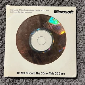 Microsoft 2003 Office Professional Edition Home Use Program W/ Product Key - Picture 1 of 3