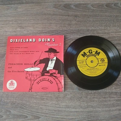 Preacher Rollo And The Five Saints – Dixieland Doin's Number 2 - 7" vinyl EP - Image 1 of 4