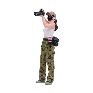 Resin 1/18 JTWG Beautiful Photographer Toys Doll Painted Figurine Diorama Mini - Picture 1 of 8