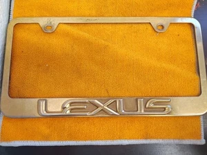 Lexus license plate frame OEM - Picture 1 of 2