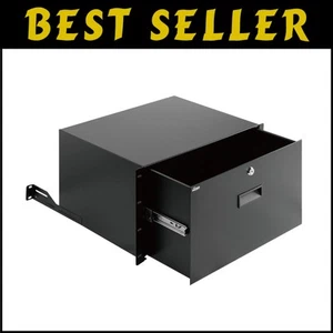 Compact and Secure 6U Server Drawer with Cable Management - 44lb Load-Bearing - Picture 1 of 9