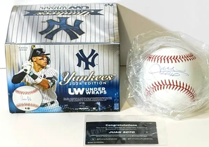 Yankees Under Wraps - 2024 Edition - Signed Auto Ball - Juan Soto - Complete - Picture 1 of 6