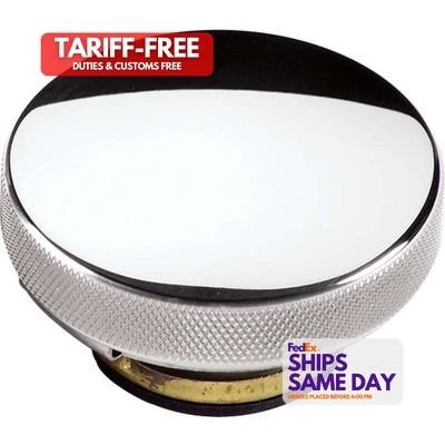 Billet Specialties 75120, One Polished Radiator Cap Plain 16Lb. Performance Part - Imagem 1 de 4