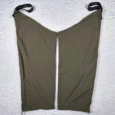 Vintage Cabelas 100% Nylon Hunting/Hiking Chaps Sz Short 27-29” Green - Image 1 of 4