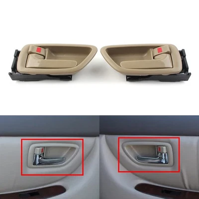 Auto Interior Door Handle Left+Right For Toyota Avalon 2000 2001 2002 2003 2004 - Image 1 of 2