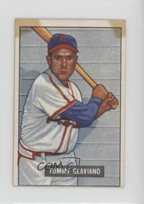 1951 Bowman Tommy Glaviano #301 Rookie RC - Image 1 of 2