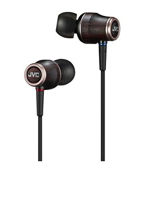 JVC HA-FW03 CLASS-S WOOD series canal type earphone Hi-Res sound source correspo - Image 1 of 4