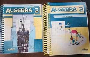 Abeka Algebra 2 Teacher's edition and Solutions Key - Picture 1 of 5