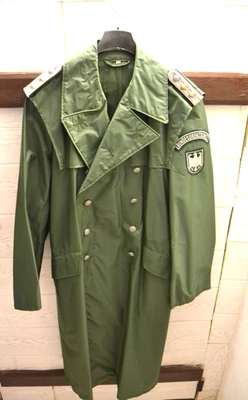 Deutschland Bundesgrenzschutz  BGS Uniformmantel Wettermantel Regenmantel - Bild 1 von 4