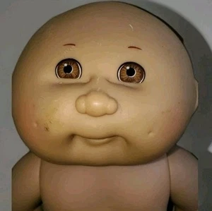 Vintage Cabbage Patch Kids Bath Baby Eat Pee Doll 1995 Xavier Roberts Brown eyes - Picture 1 of 15
