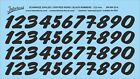 Numbers 06 for R01 12mm Waterslidedecals black 108x62mm INTERDECAL