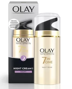 Olay Total Effects Night Firming Facial Moisturizer 1.7 fl oz - Picture 1 of 3