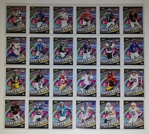 2024 Panini Supernova NFL Complete 24 Card Football Set - Picture 1 of 24