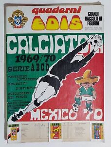 49302 Album Figurine EDIS - Calciatori 1969/1970 Mexico 70 - VUOTO