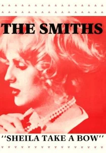 The Smiths "Sheila Take A Bow" POSTER 1987 Morrissey Johnny Marr Candy Darling - Picture 1 of 1