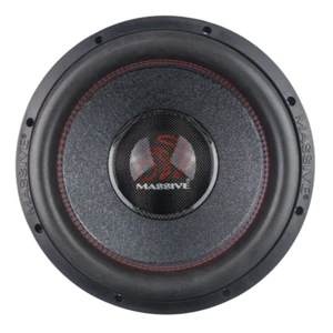 Massive Audio H124X 12" 4000W Peak 3" Dual 4-Ohm Voice Coil DVC Car Subwoofer - Picture 1 of 2