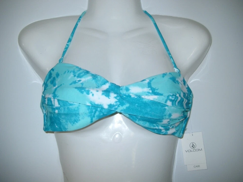 Bikini Oberteil türkis von VOLCOM Gr. S  NEUWARE - Bild 1 von 4
